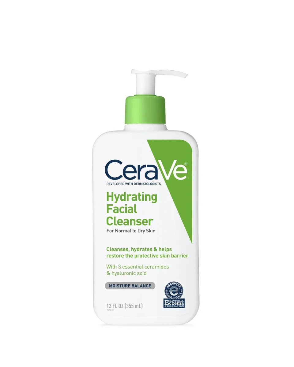 CeraVe Hydrating Facial Cleanser pump bottle
